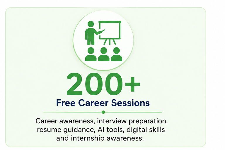 200+ Free Career Sessions