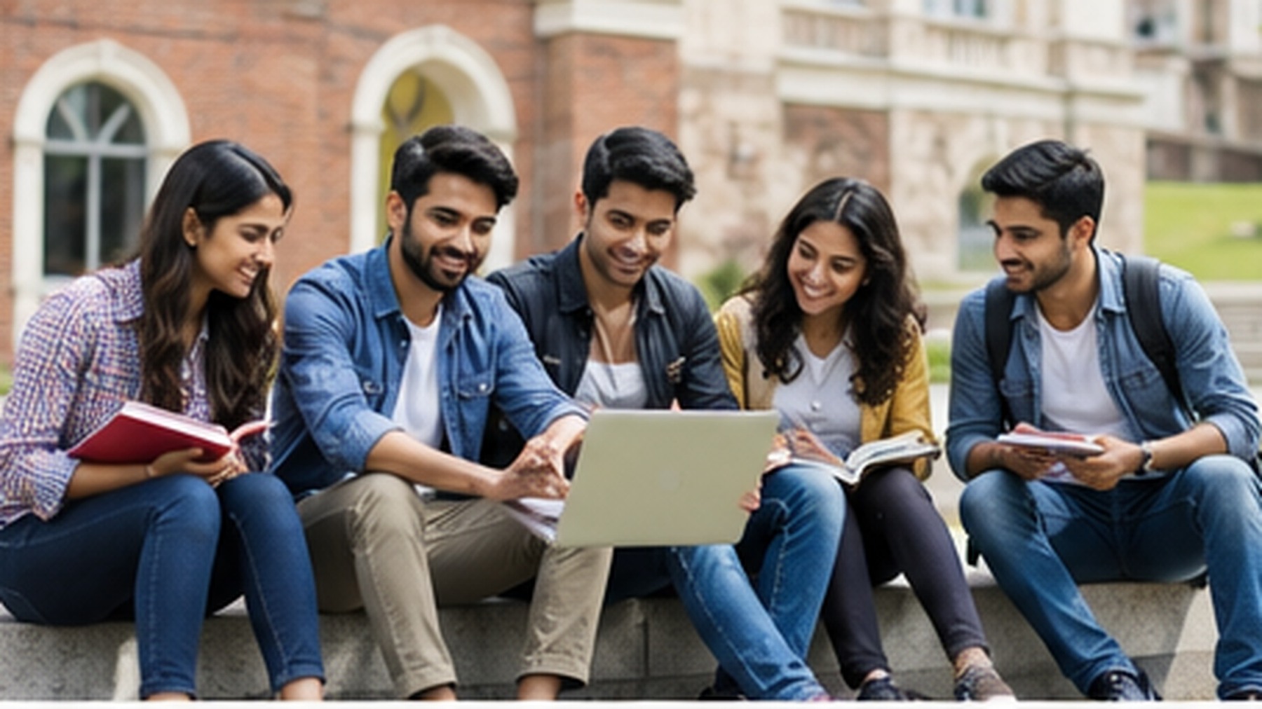 Students preparing for placement