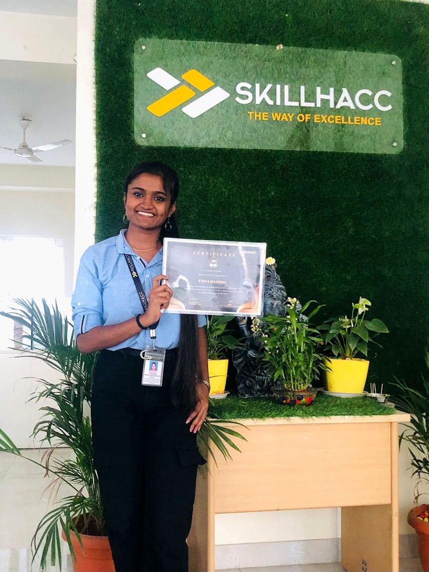 Certification Achievement Student
